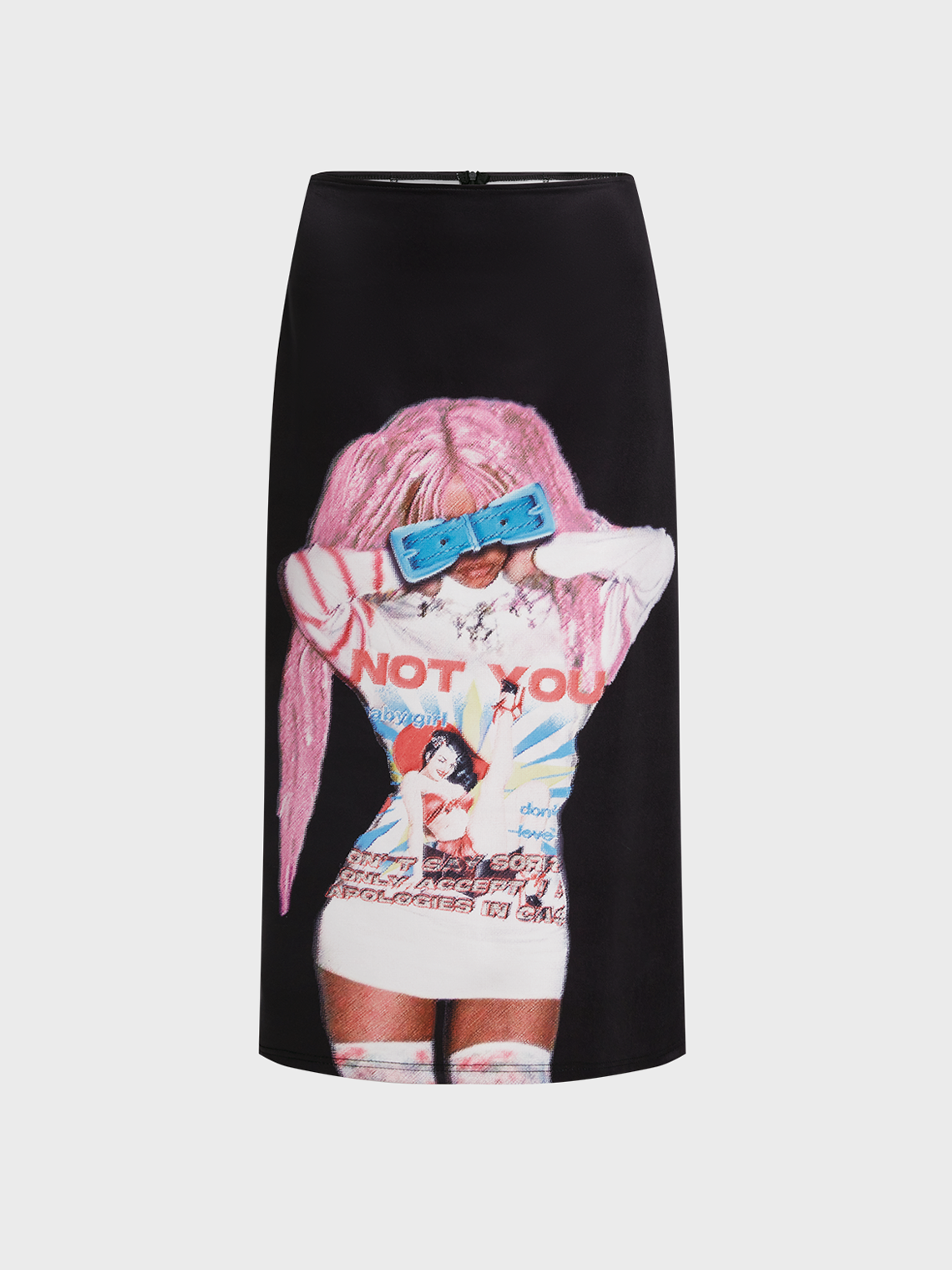 Y2K Black Bottom Skirt