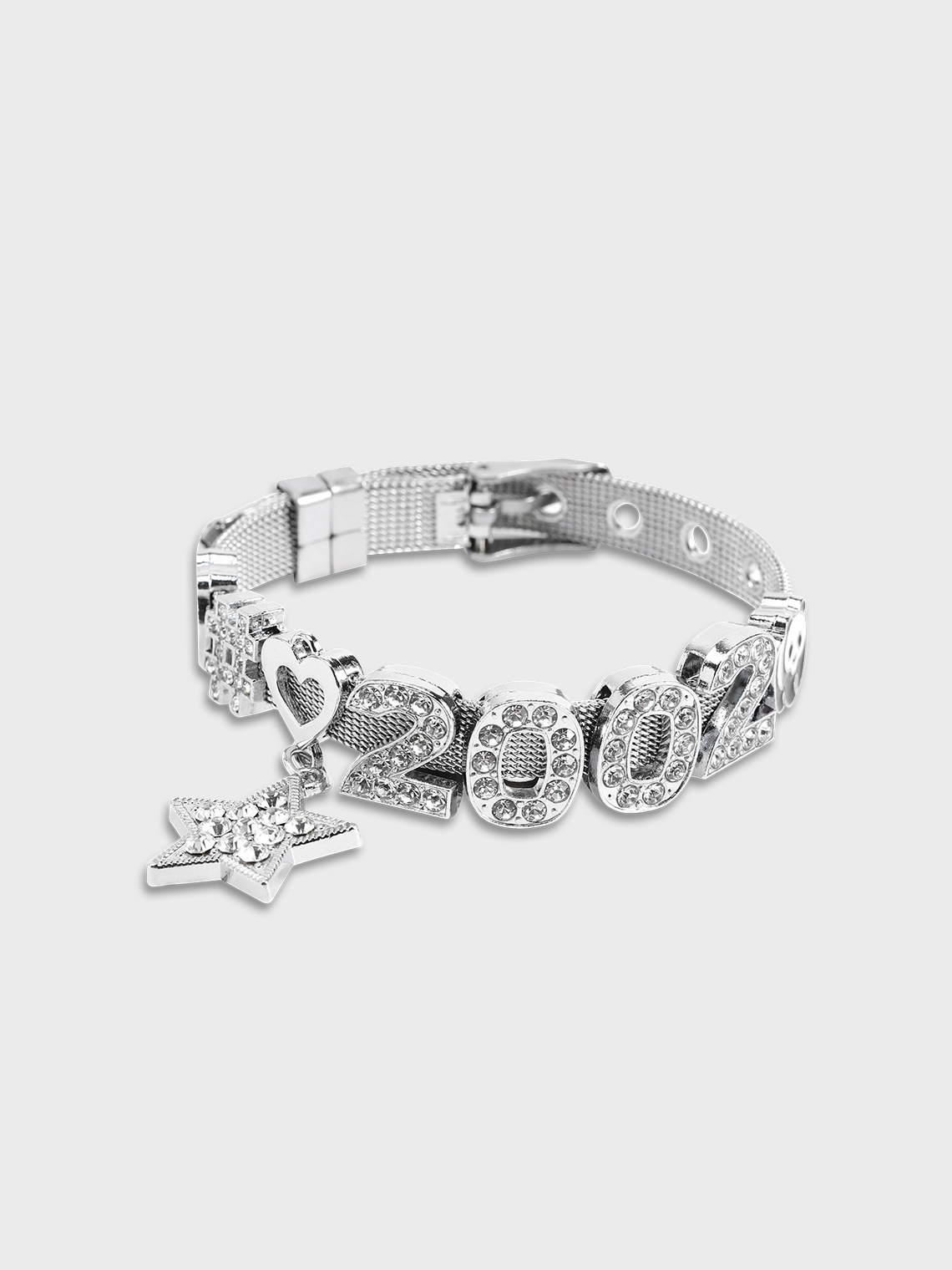 Y2K Silver Accessory Bracelets