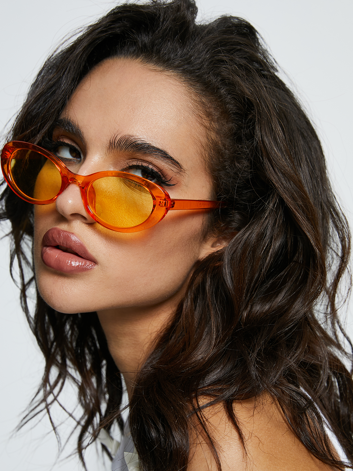 Oval Frame Fashion Sunglasses