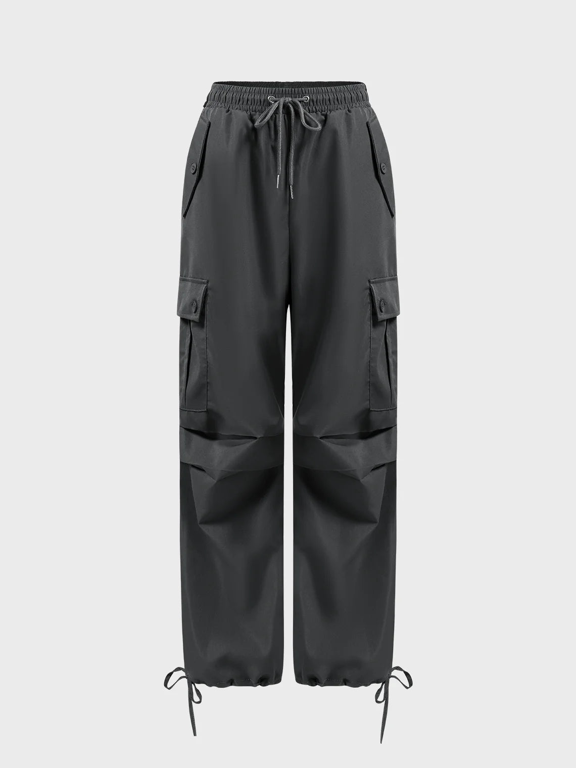 Street Gray Cargo Bottom Pants