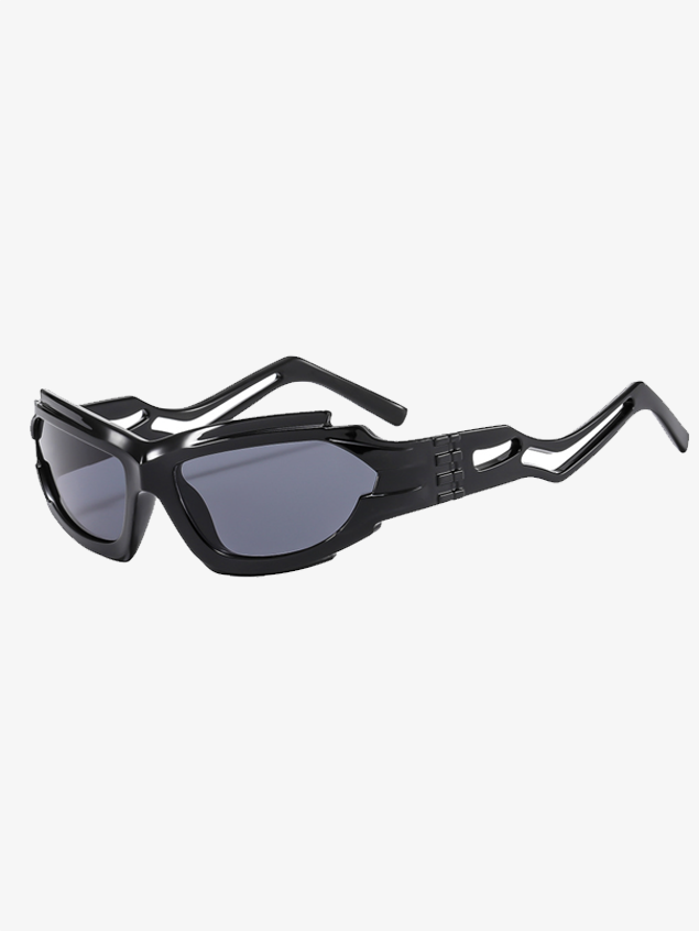 Cat Eye Fashion Color Block Sunglass