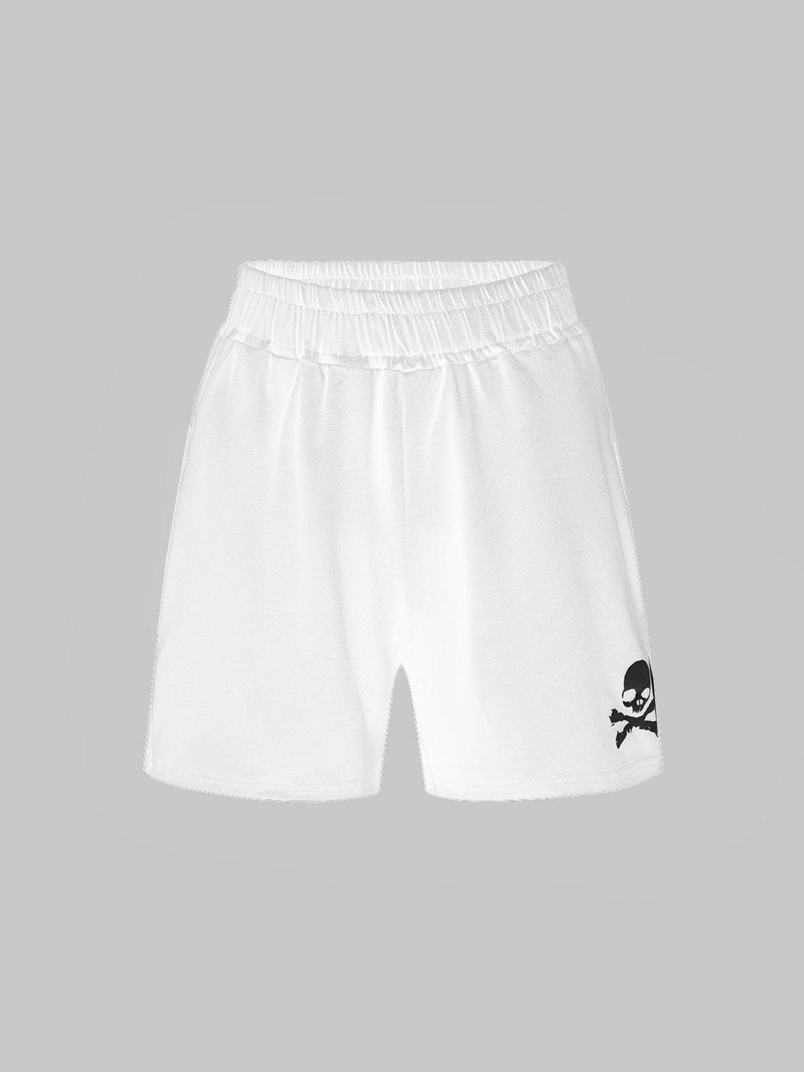 Skull Plain Shorts