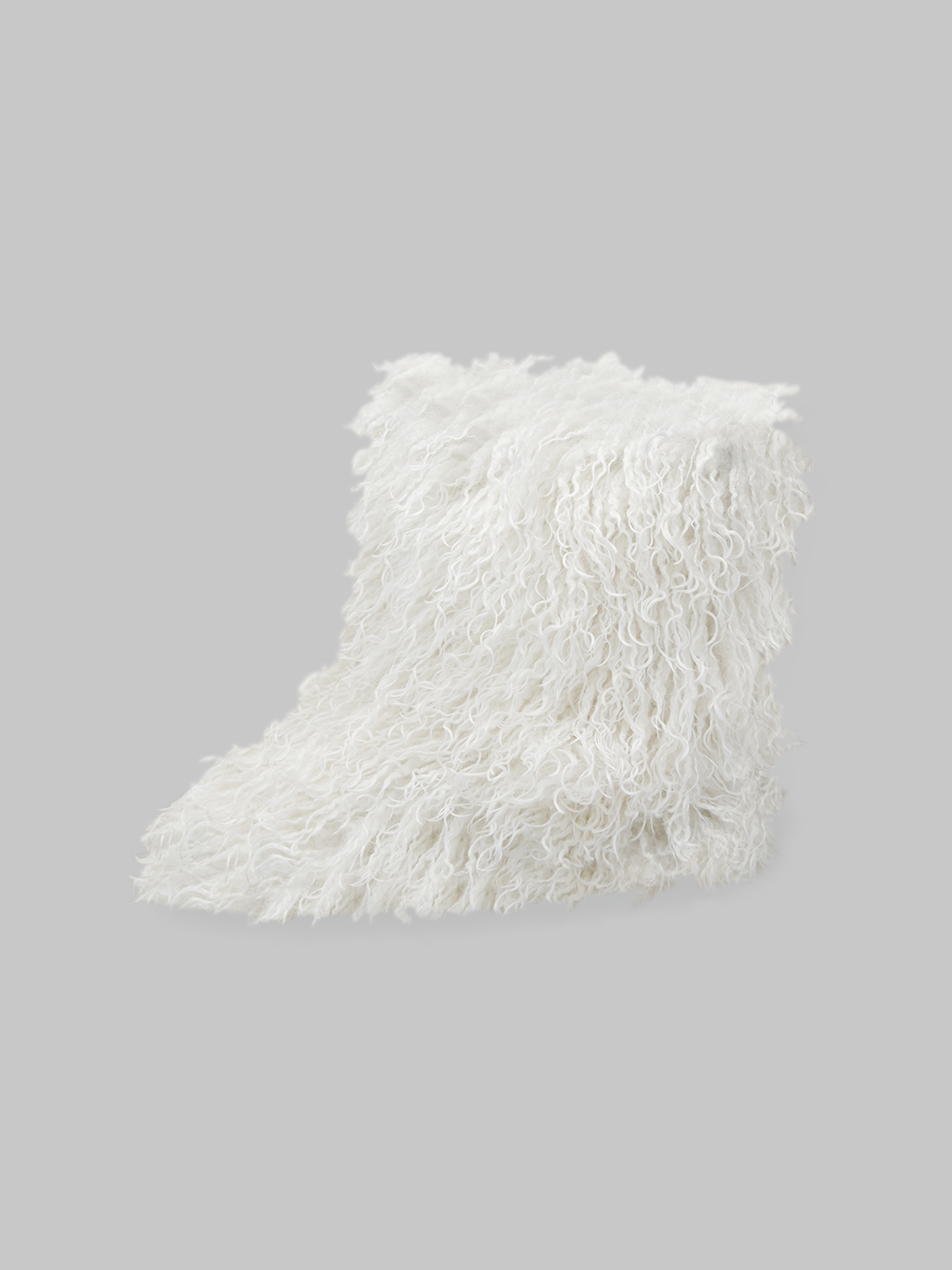 Fuzzy Faux Fur Ankle Plain Snow Boots