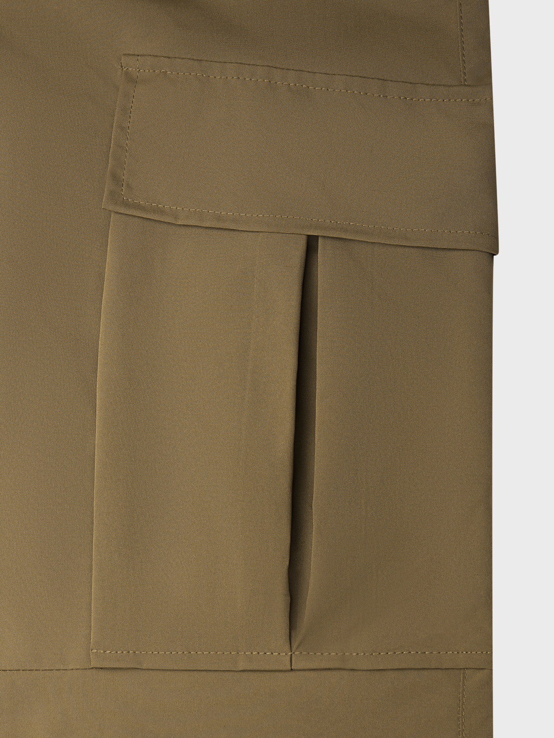 Pocket Plain Cargo Straight Pants