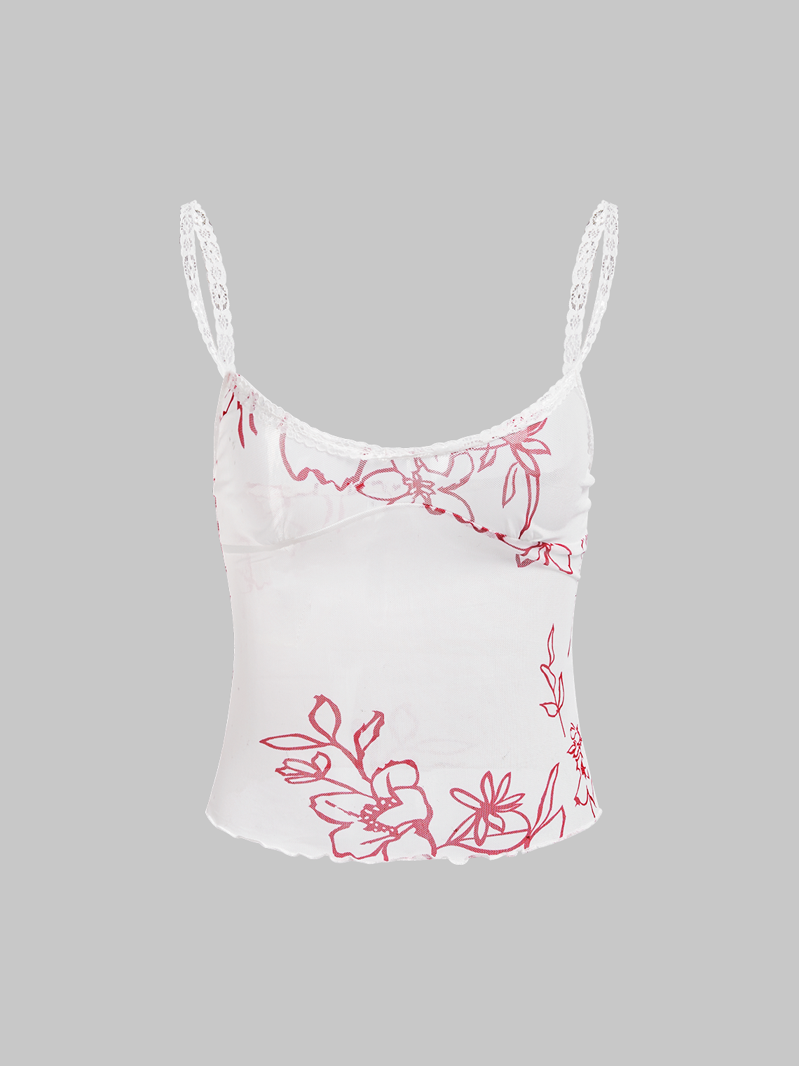 Spaghetti Floral Cami Top