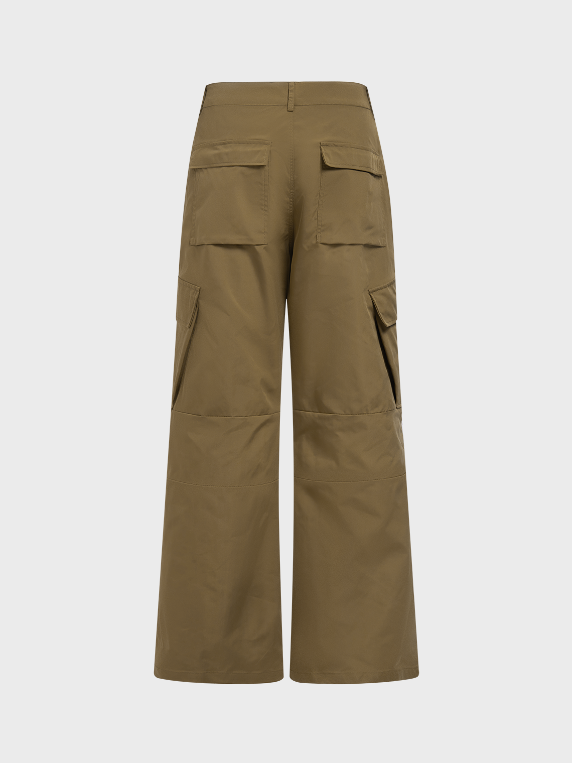 Pocket Plain Cargo Straight Pants