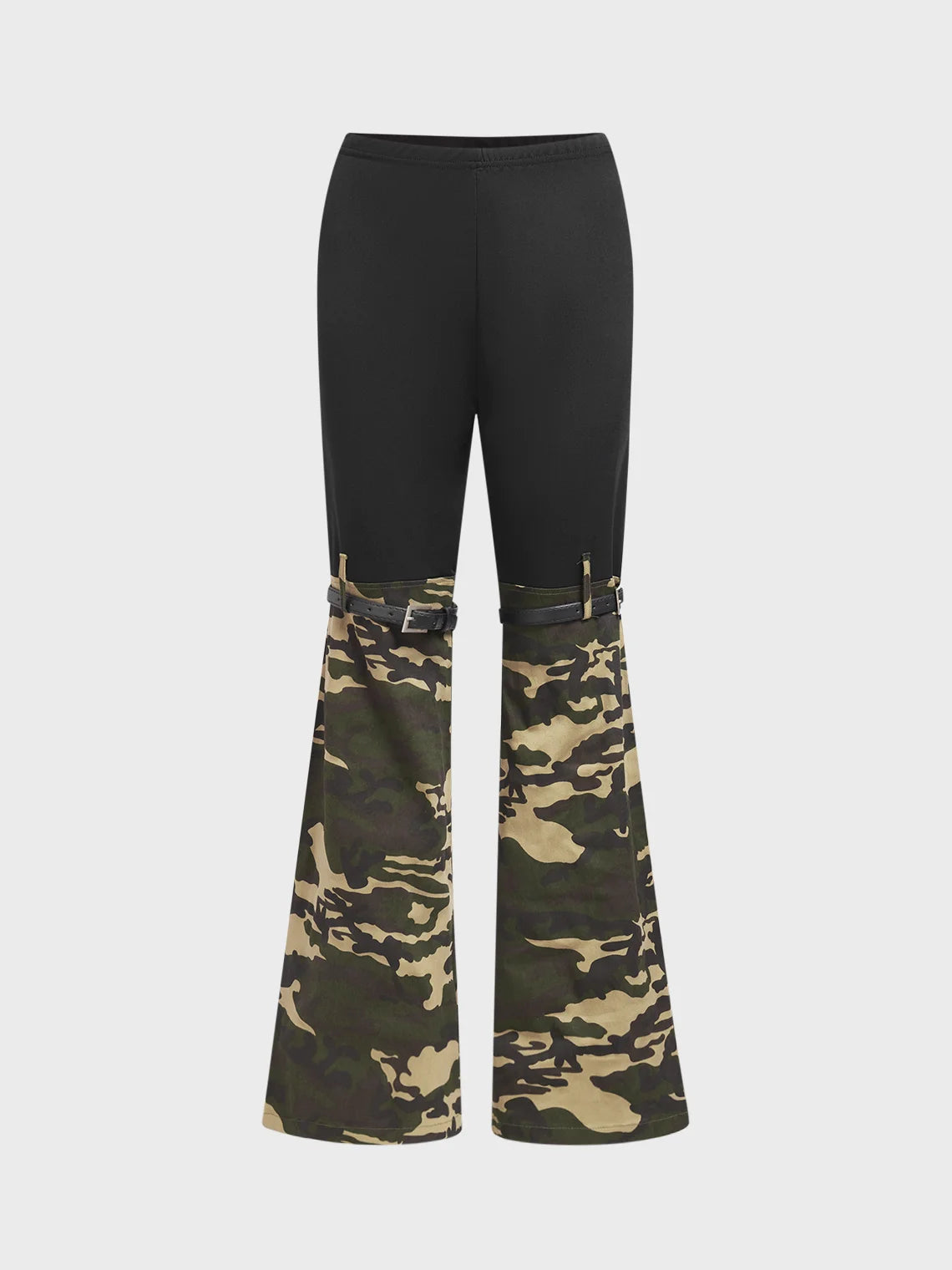 Camo Bell-Bottomtrousers Pants