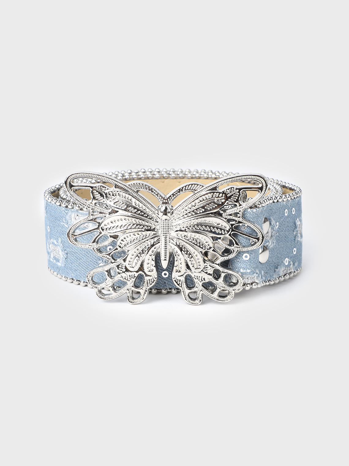 Metal Butterfly Belt