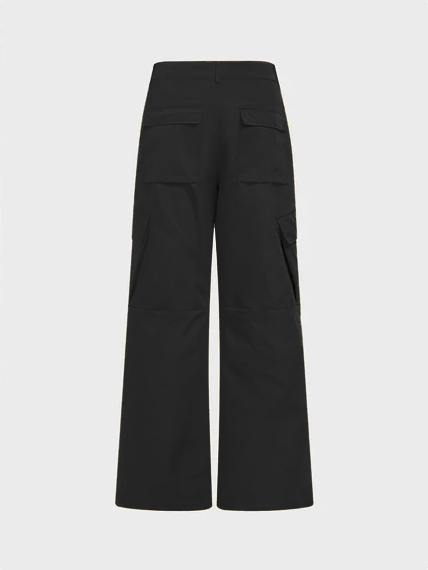 Pocket Plain Cargo Straight Pants