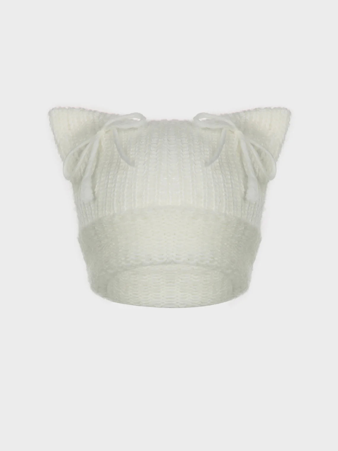 Cat Ear Plain Beanie