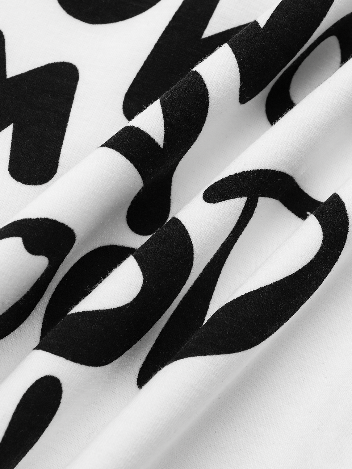 Y2k White Lext letters Basic Top T-Shirt