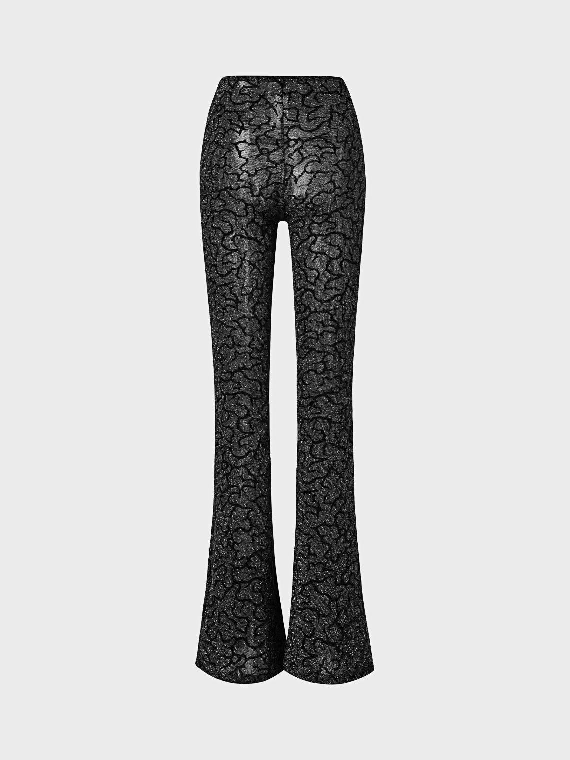 Fashion Black Bottom Pants