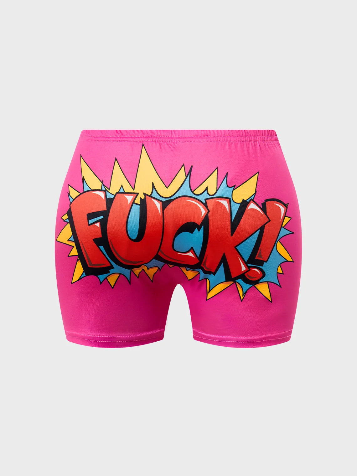 Y2k Black Graphic Bottom Shorts