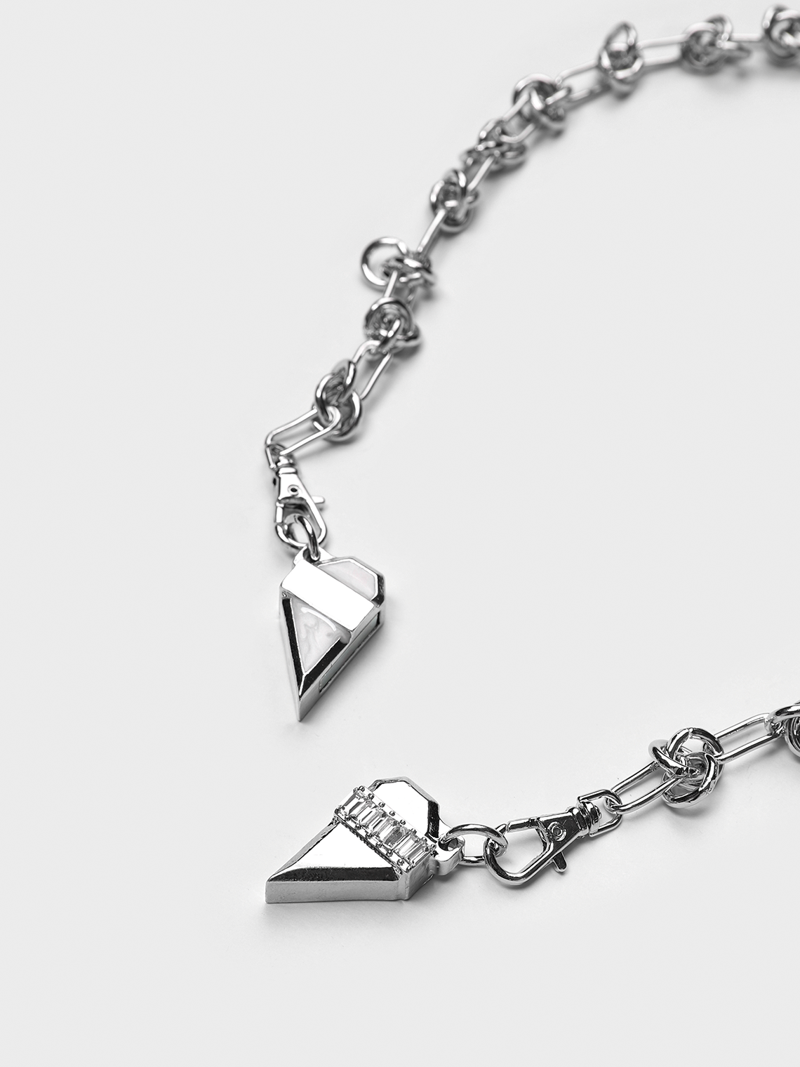 Y2K Silver Accessory Necklaces