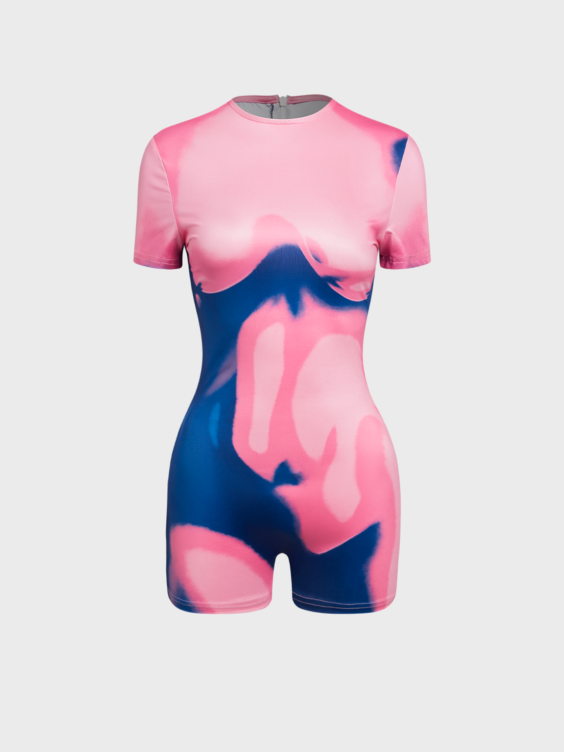 Y2k Pink Body print Romper