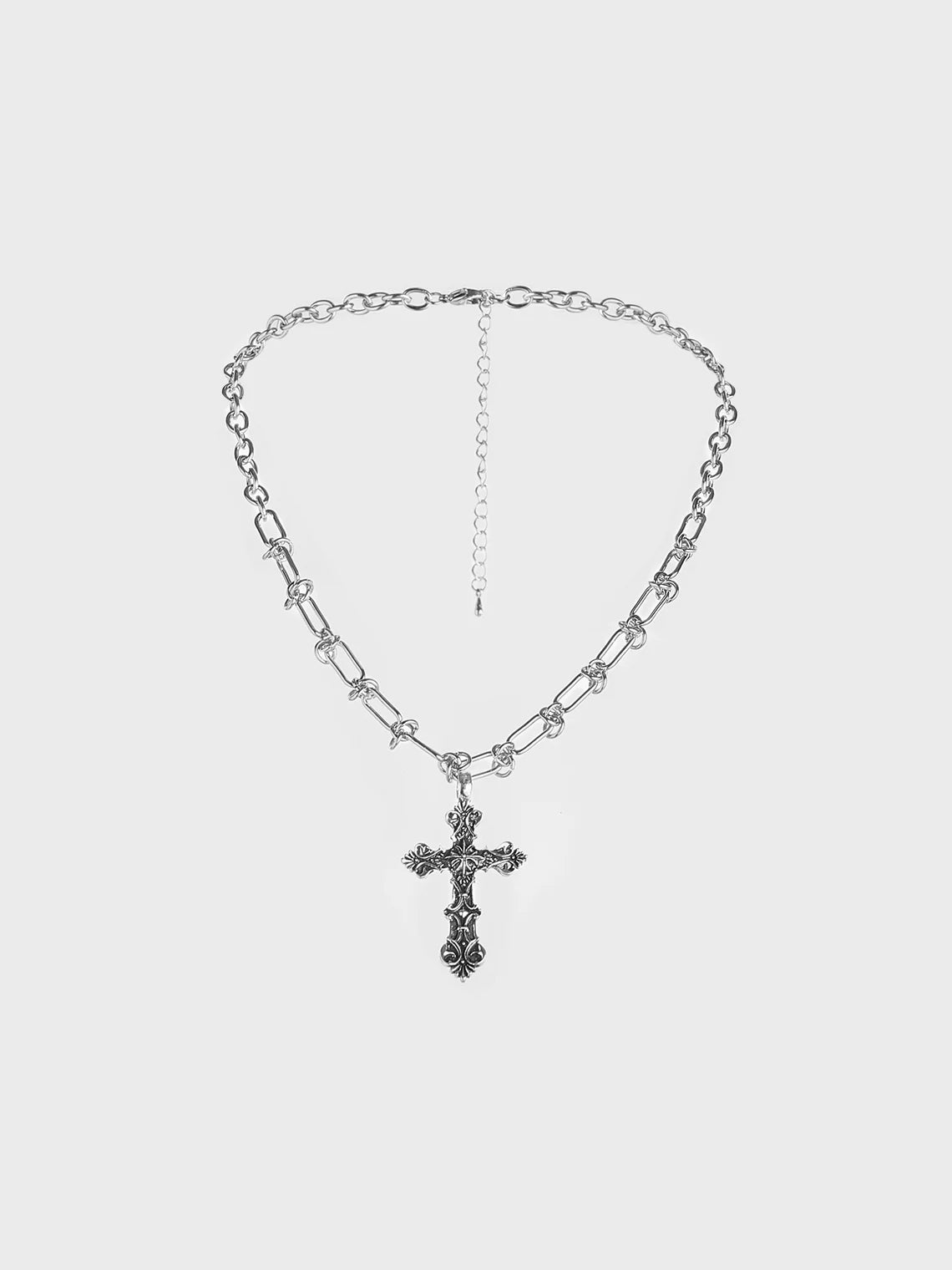 Metal Cross Necklace