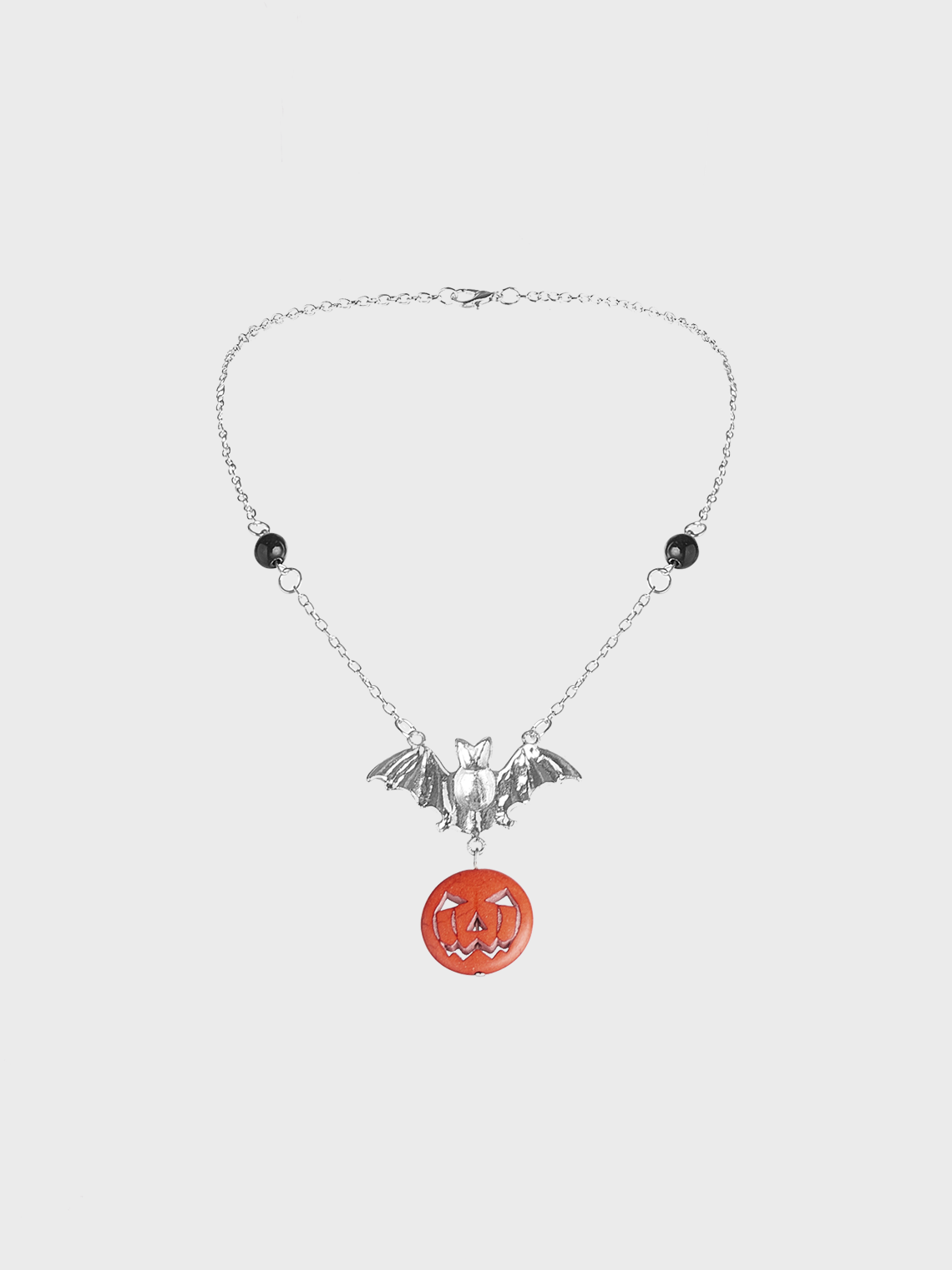 Halloween Metal Animal Picture Necklace