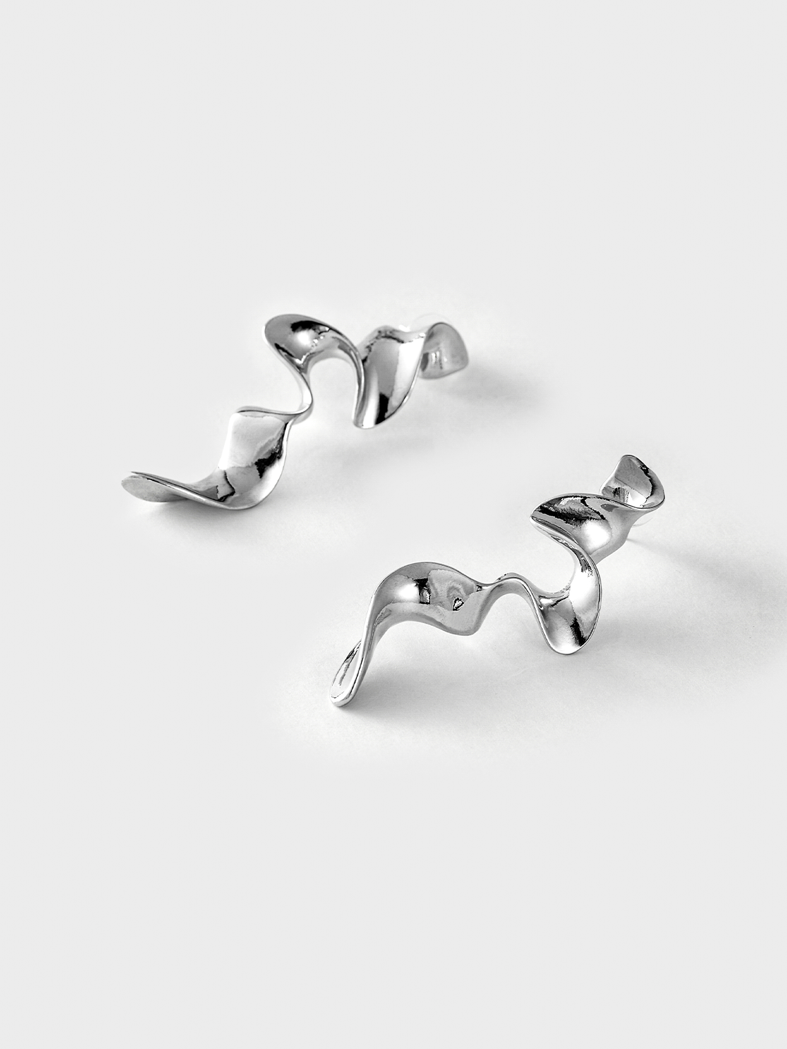 Y2K Silver Accessory Earrings