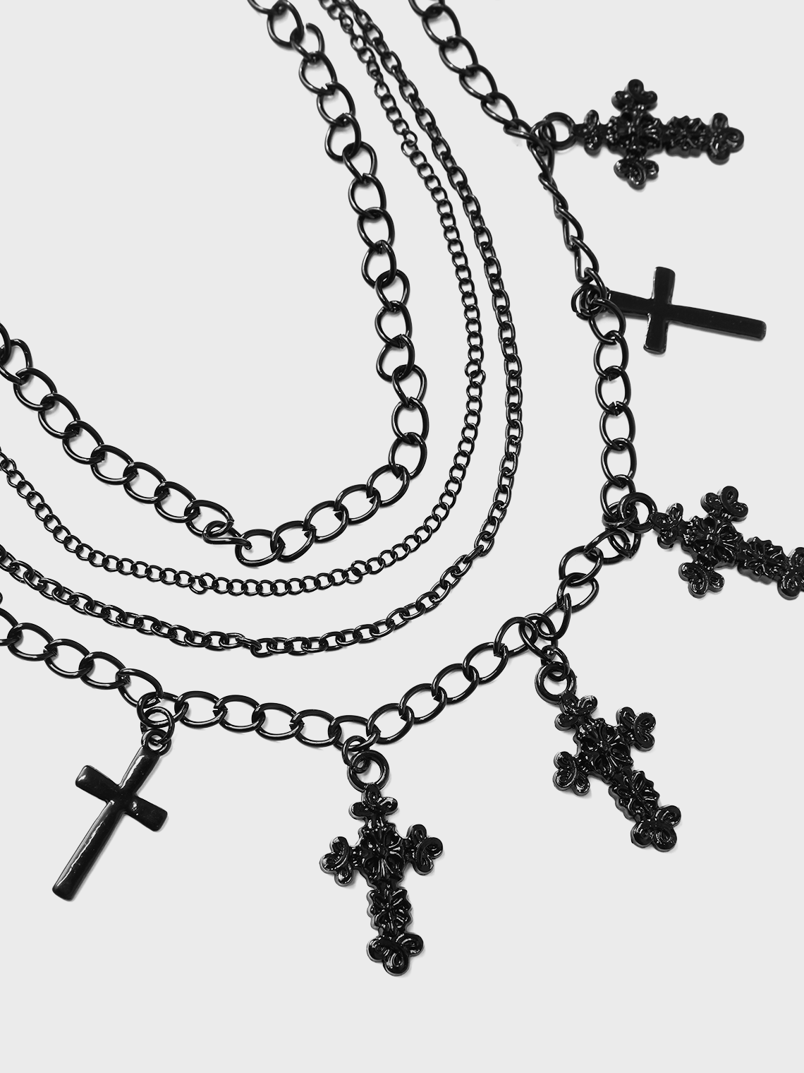 Metal Cross Necklace