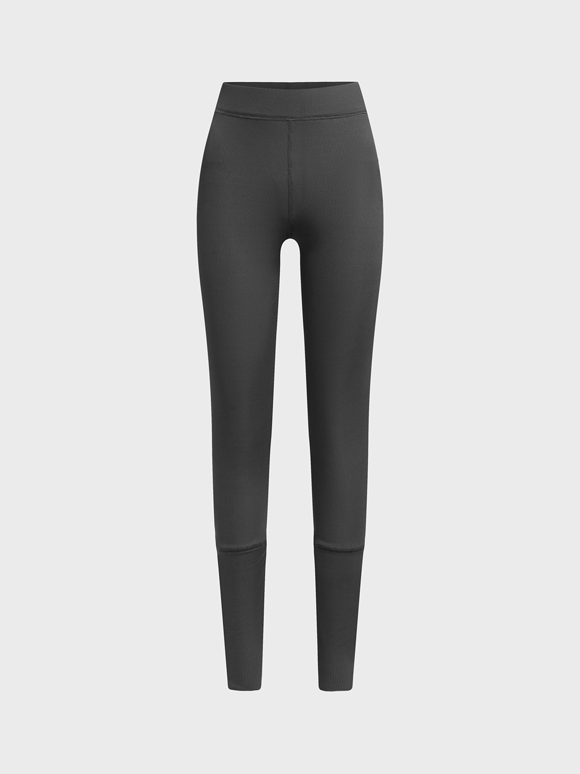 Activewear Long Sleeve Plain Top With Pants Two-Piece Set