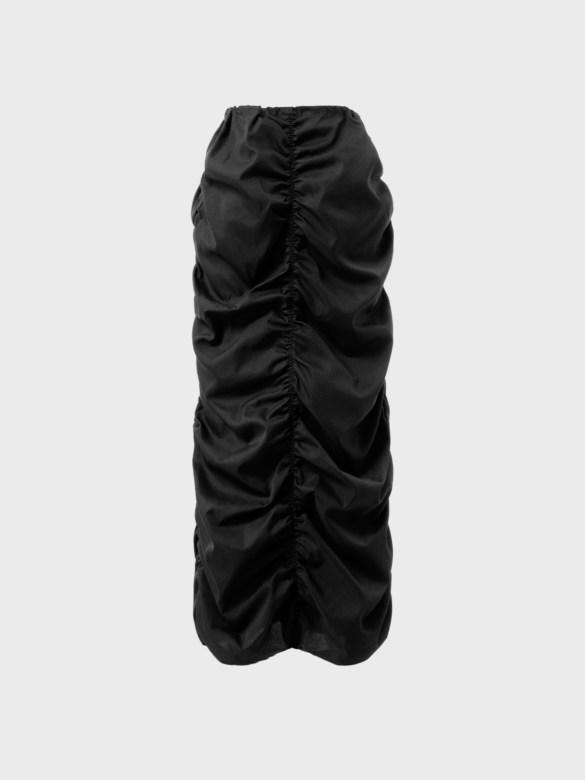 Street Black Cargo Bottom Skirt