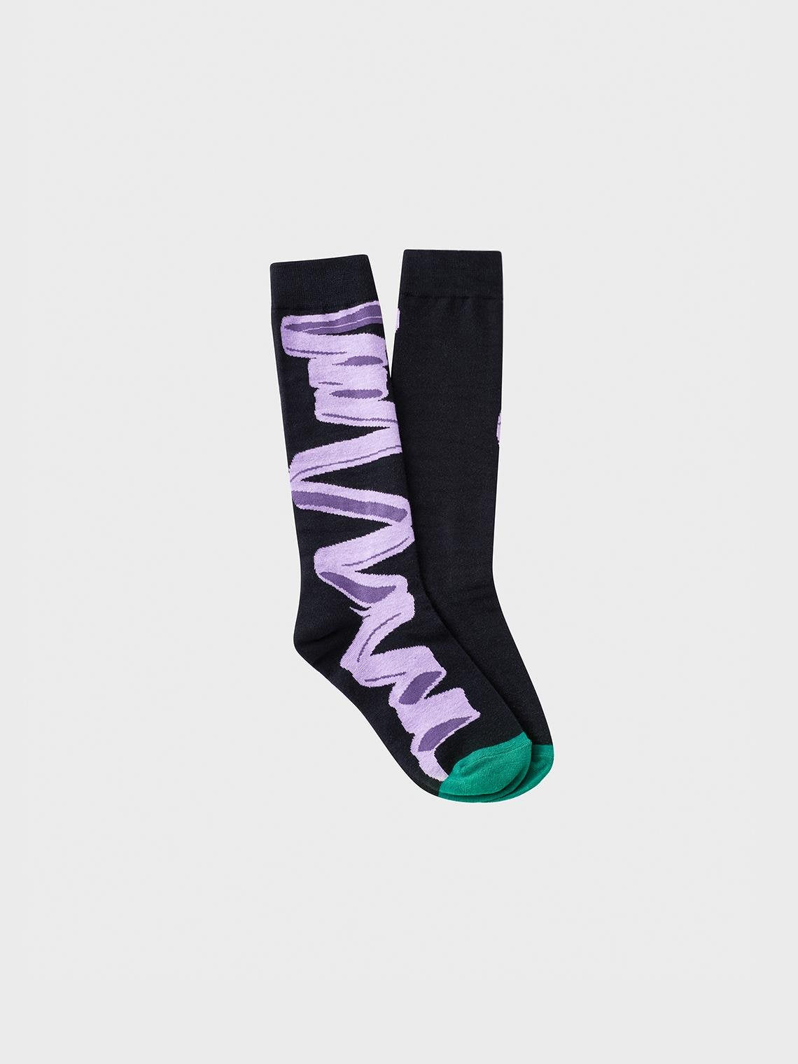 Casual Purple Accessory Socks