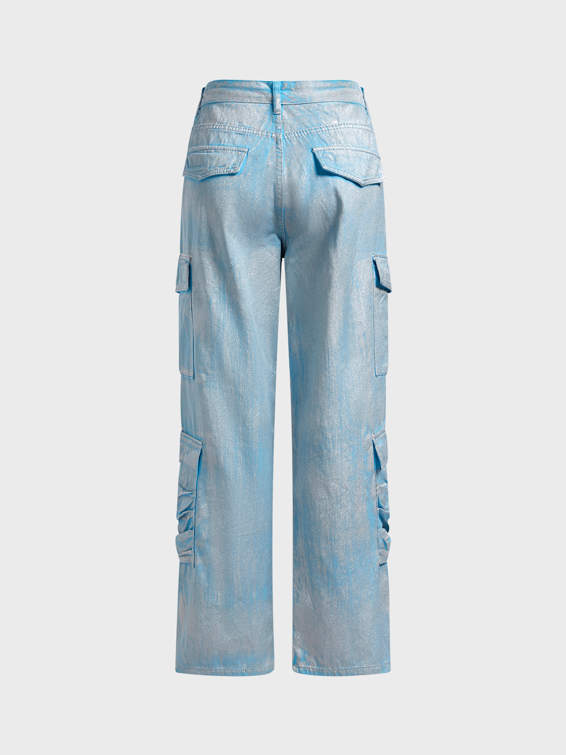 Denim Plain Straight Jeans