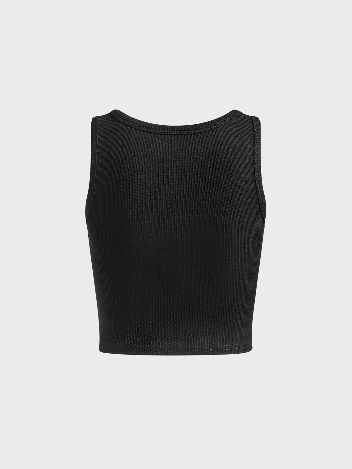 Y2k Black Graphic Basic Top Tank Top & Cami