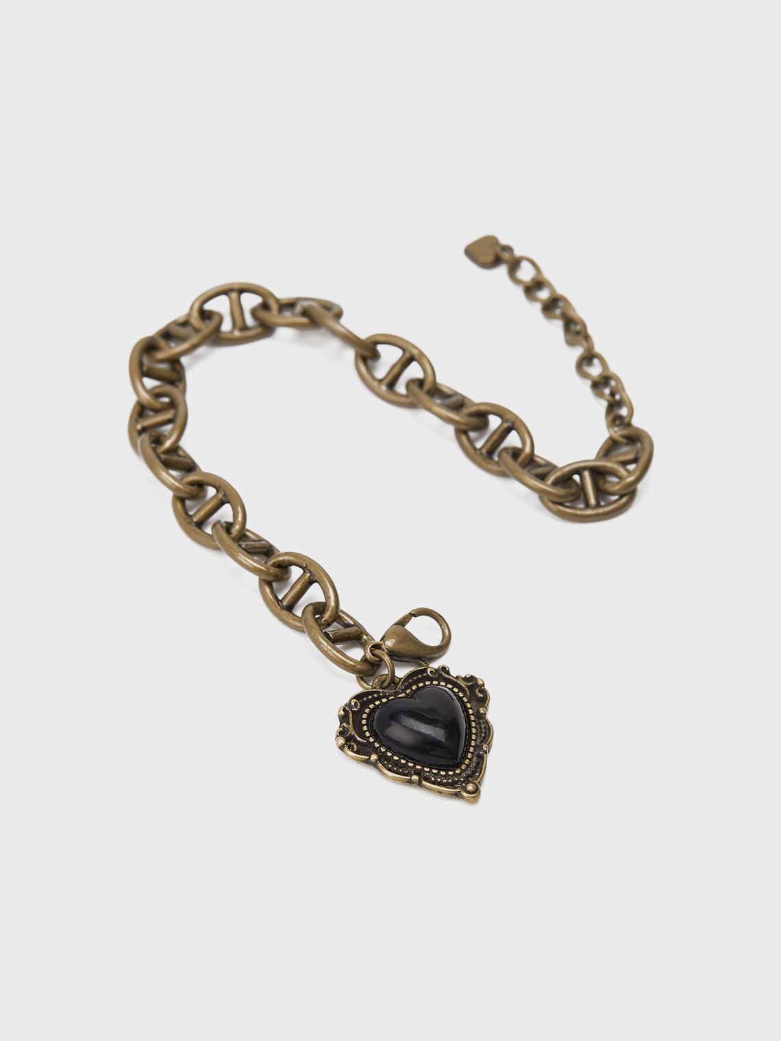 Metal Heart/Cordate Bracelet