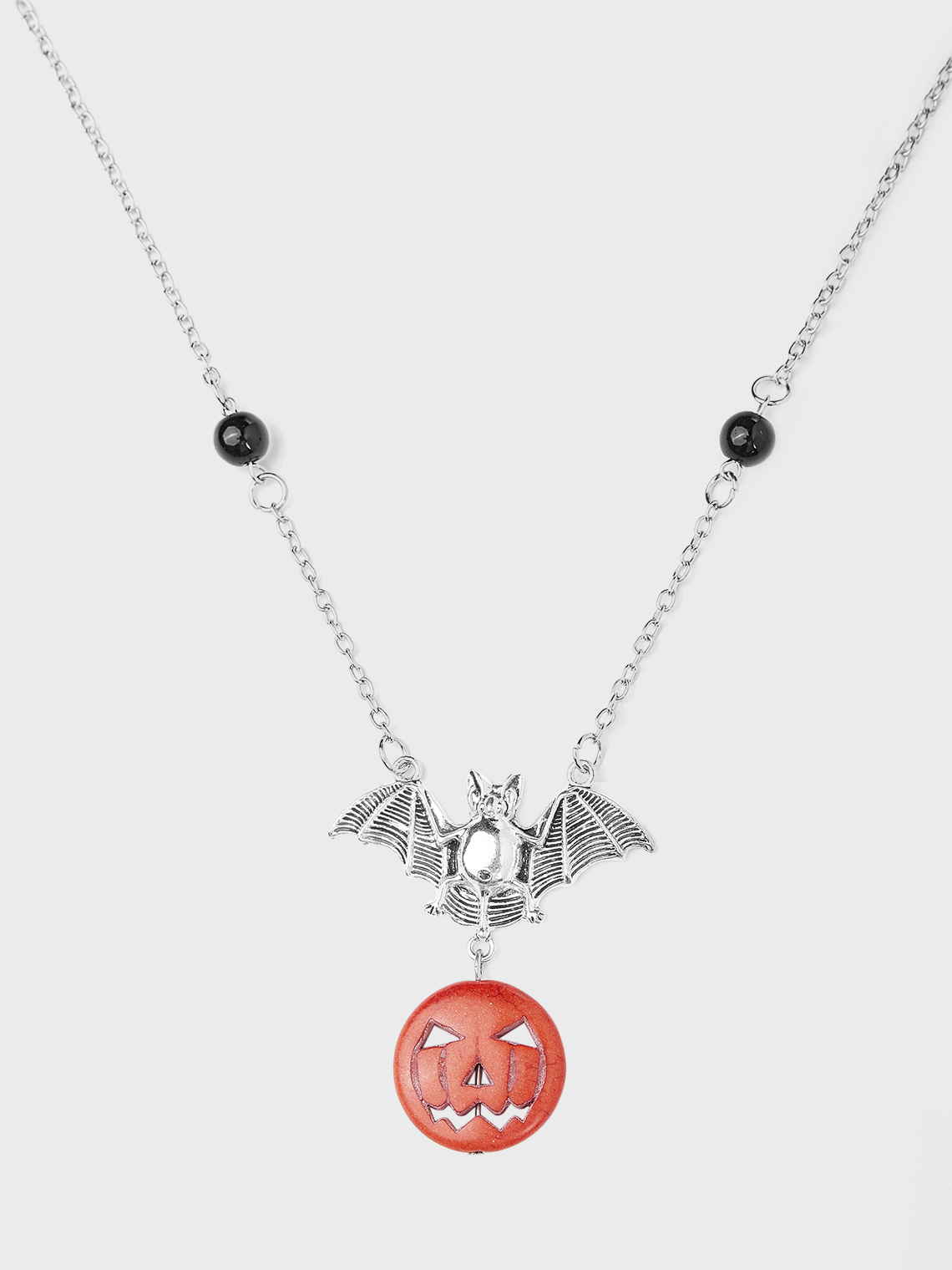 Halloween Metal Animal Picture Necklace