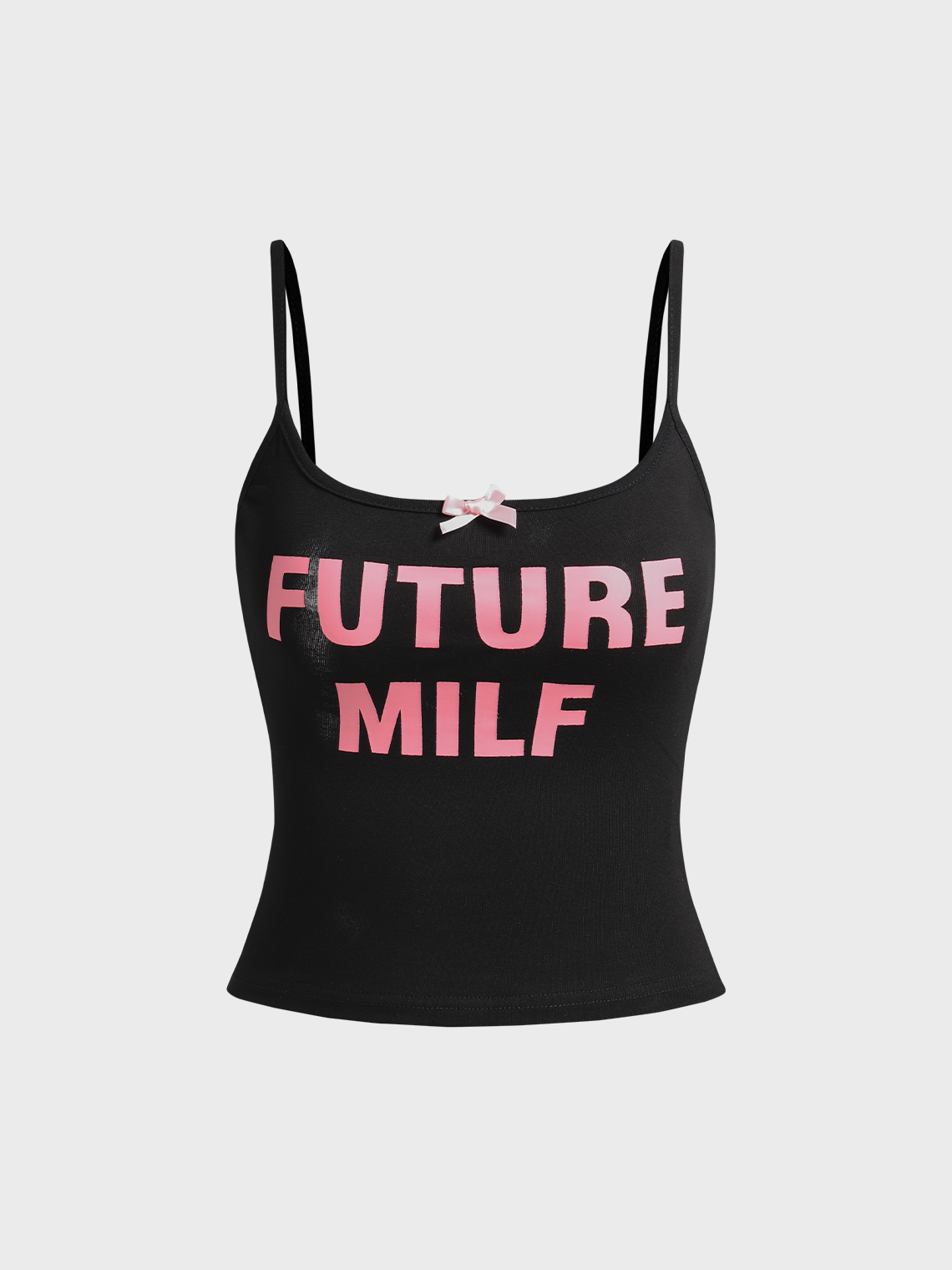 Y2k Black Future MILF Top Tank Top & Cami