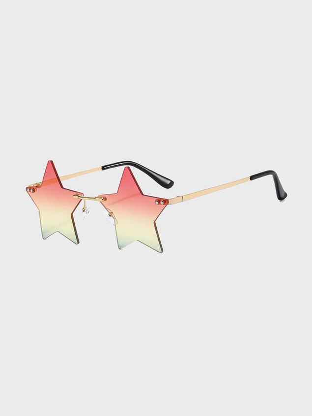 Star Shaped Ombre Sunglasses