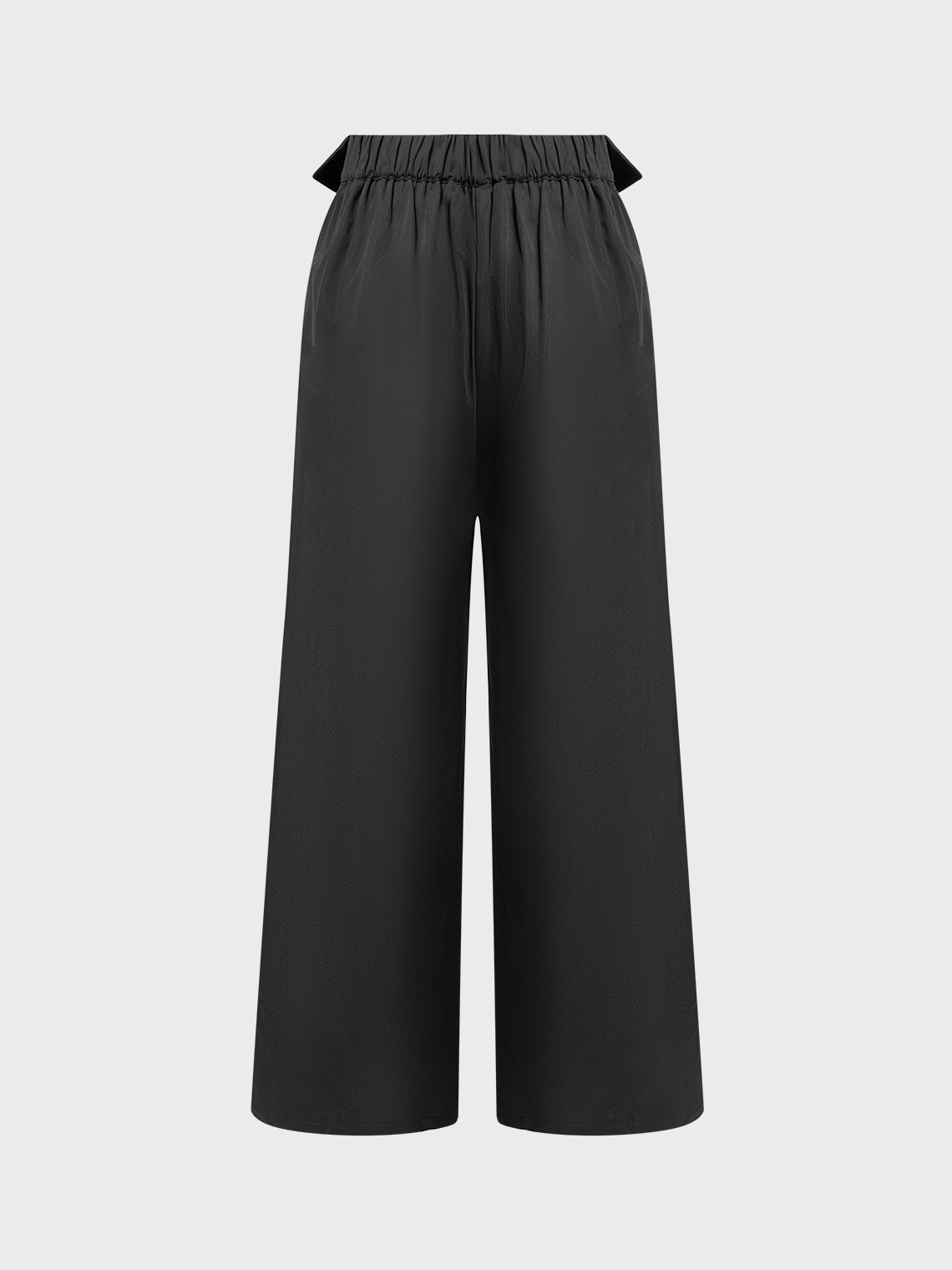 Plain Wide Leg Back To Work Pants