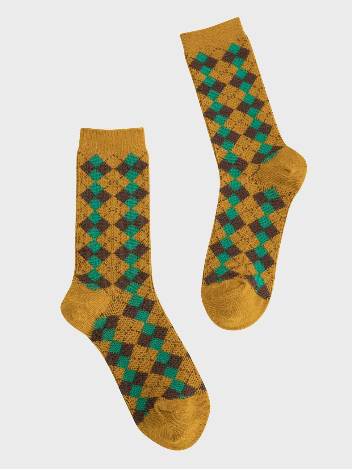 Mustard Accessory Socks