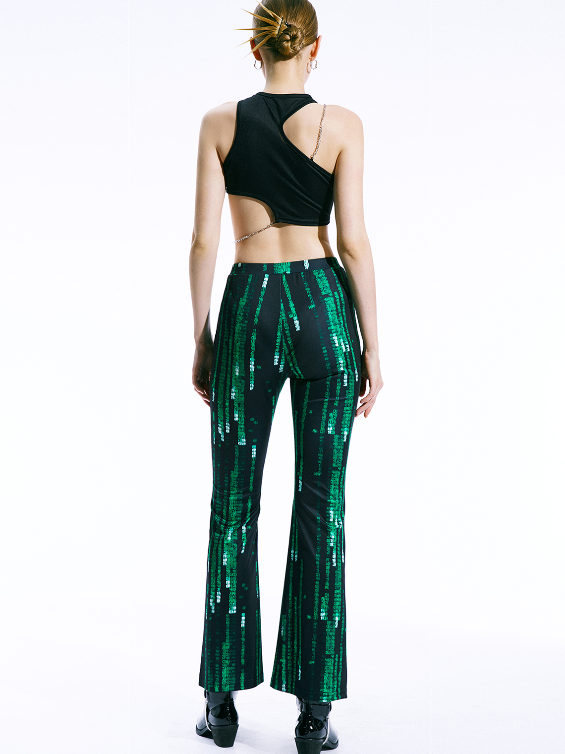 Fashion Green Bottom Pants