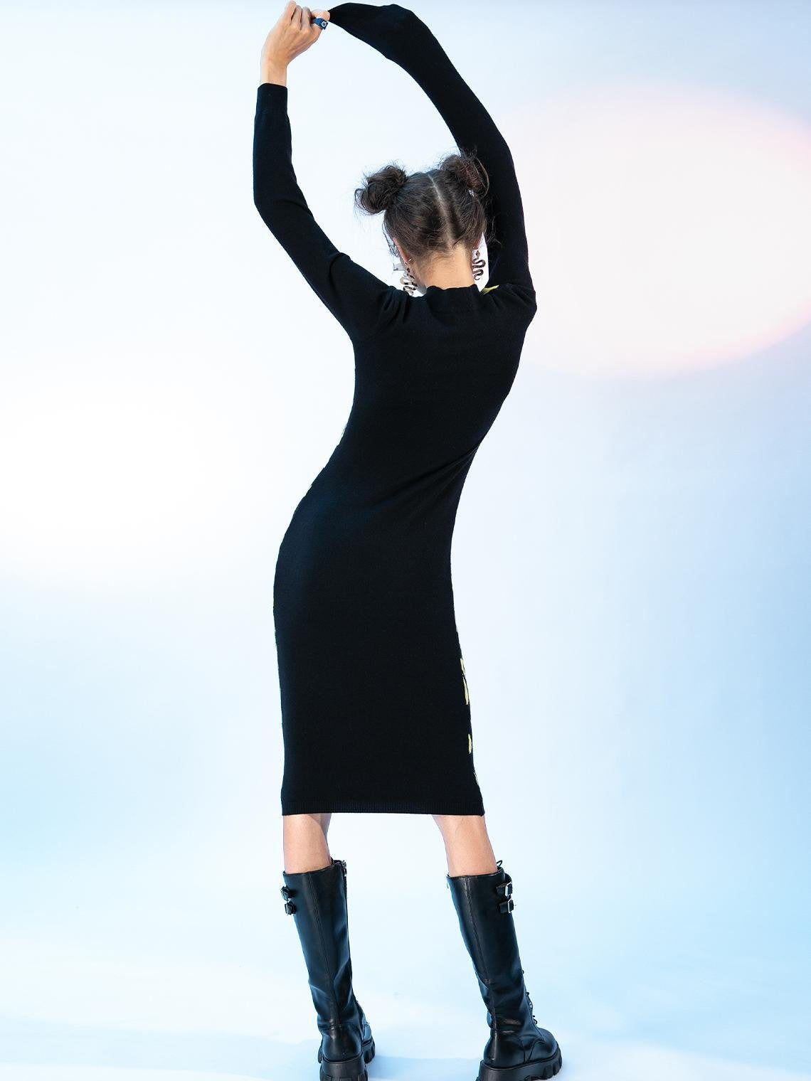 Black Dress Midi Dress