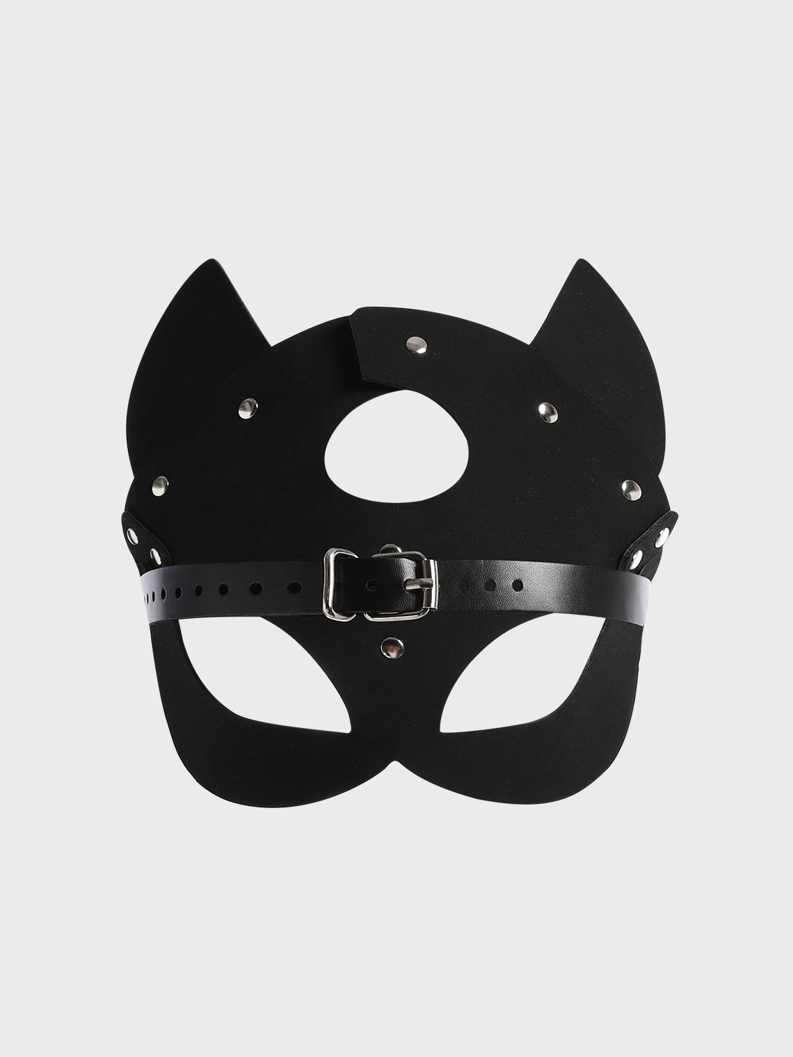 PU Black Plain Mask