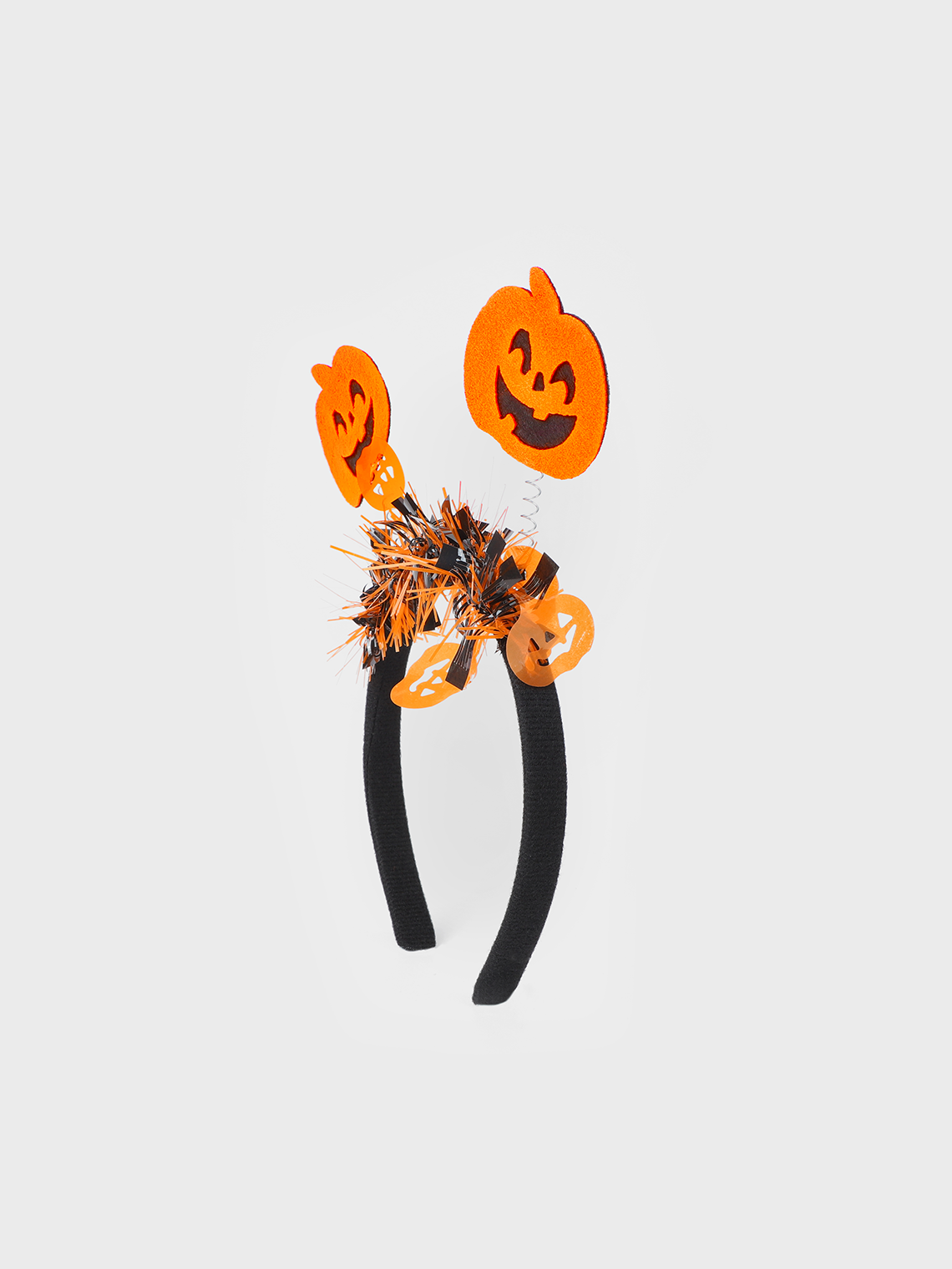 Halloween Pumpkin Pattern Hair Accessory