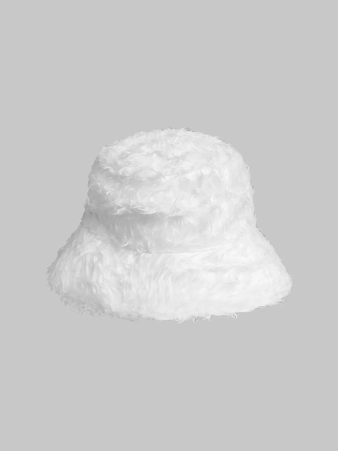 Fuzzy Plain Bucket Hat