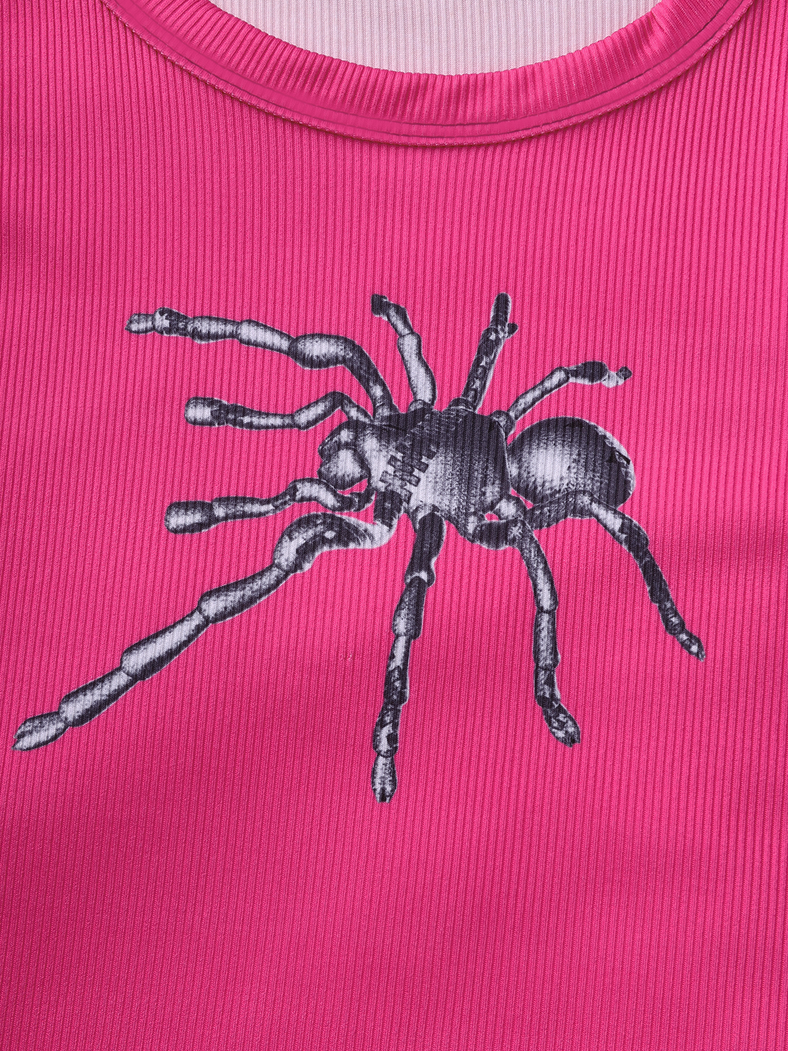 Y2K Pink Spider Sleeveless Top Tank Top & Cami