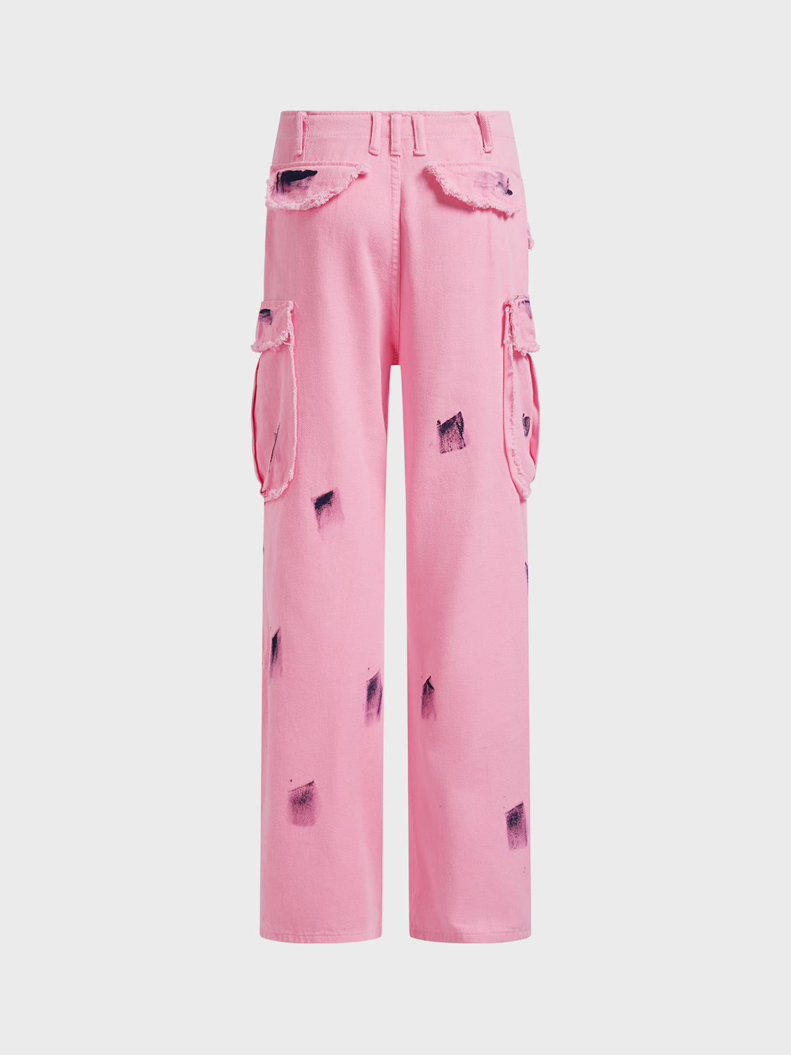 Cotton Graffiti Straight Pants