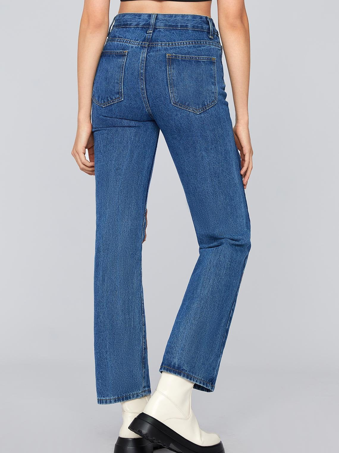 Casual Blue Bottom Jeans