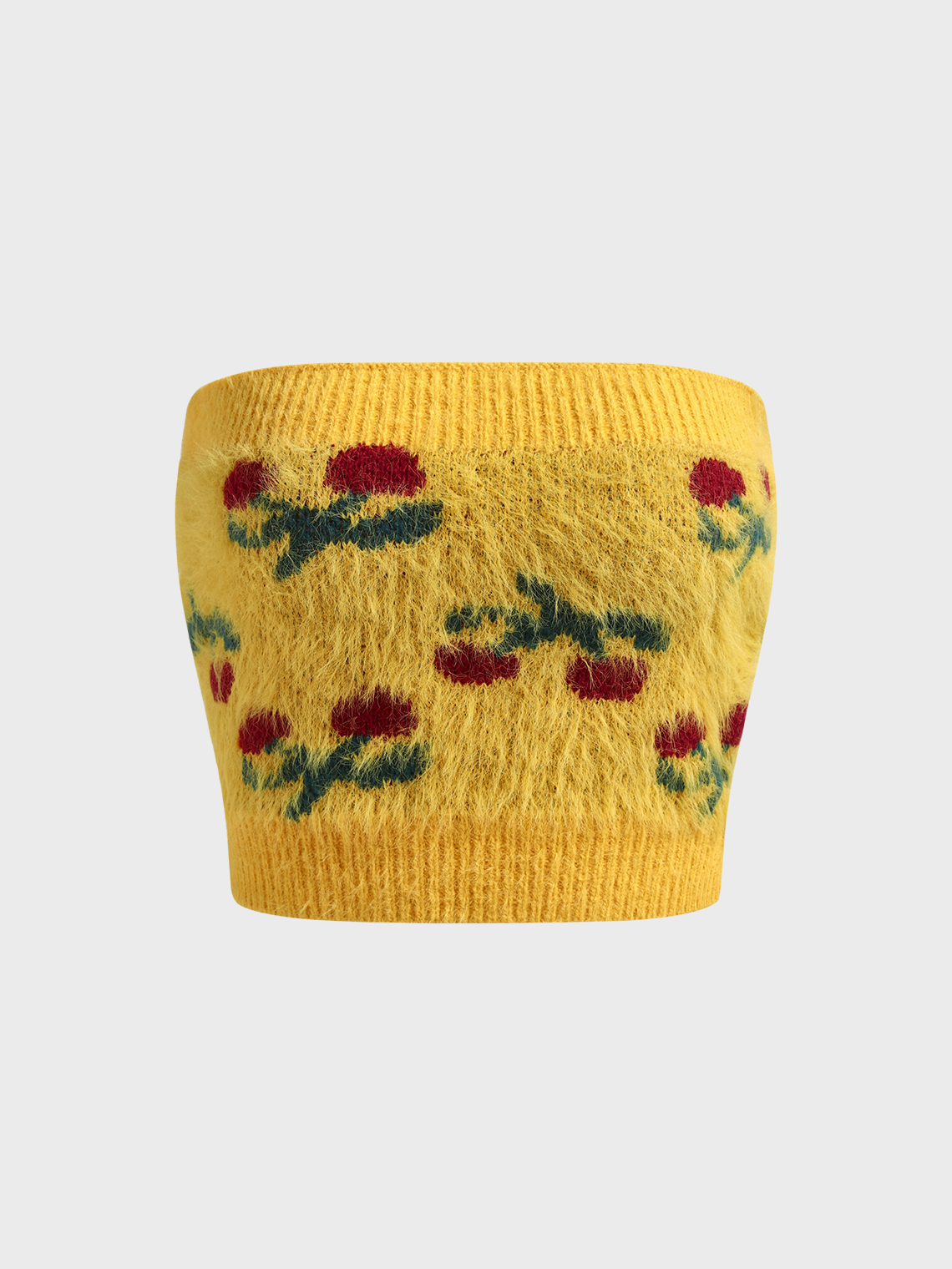 Knitted Fruit Tube Top