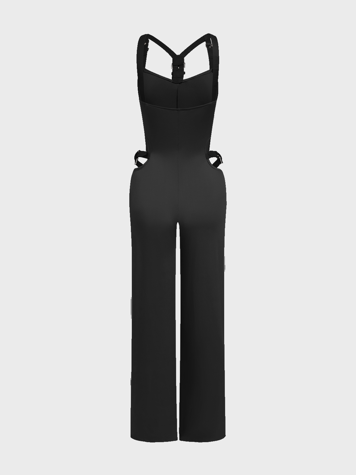 Edgy Coffee Jumpsuit