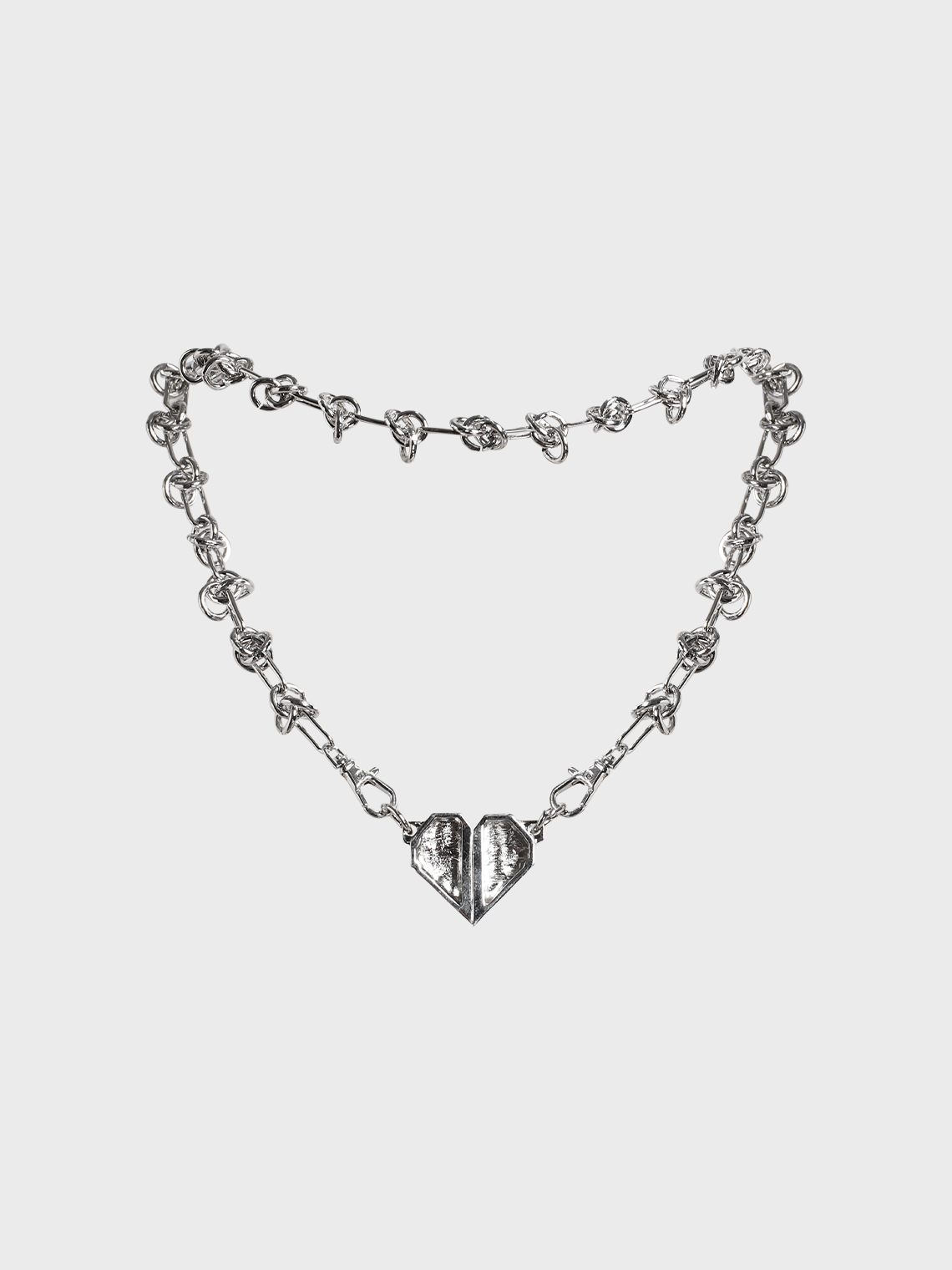 Y2K Silver Accessory Necklaces