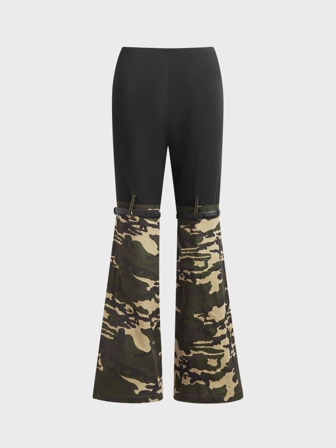 Camo Bell-Bottomtrousers Pants