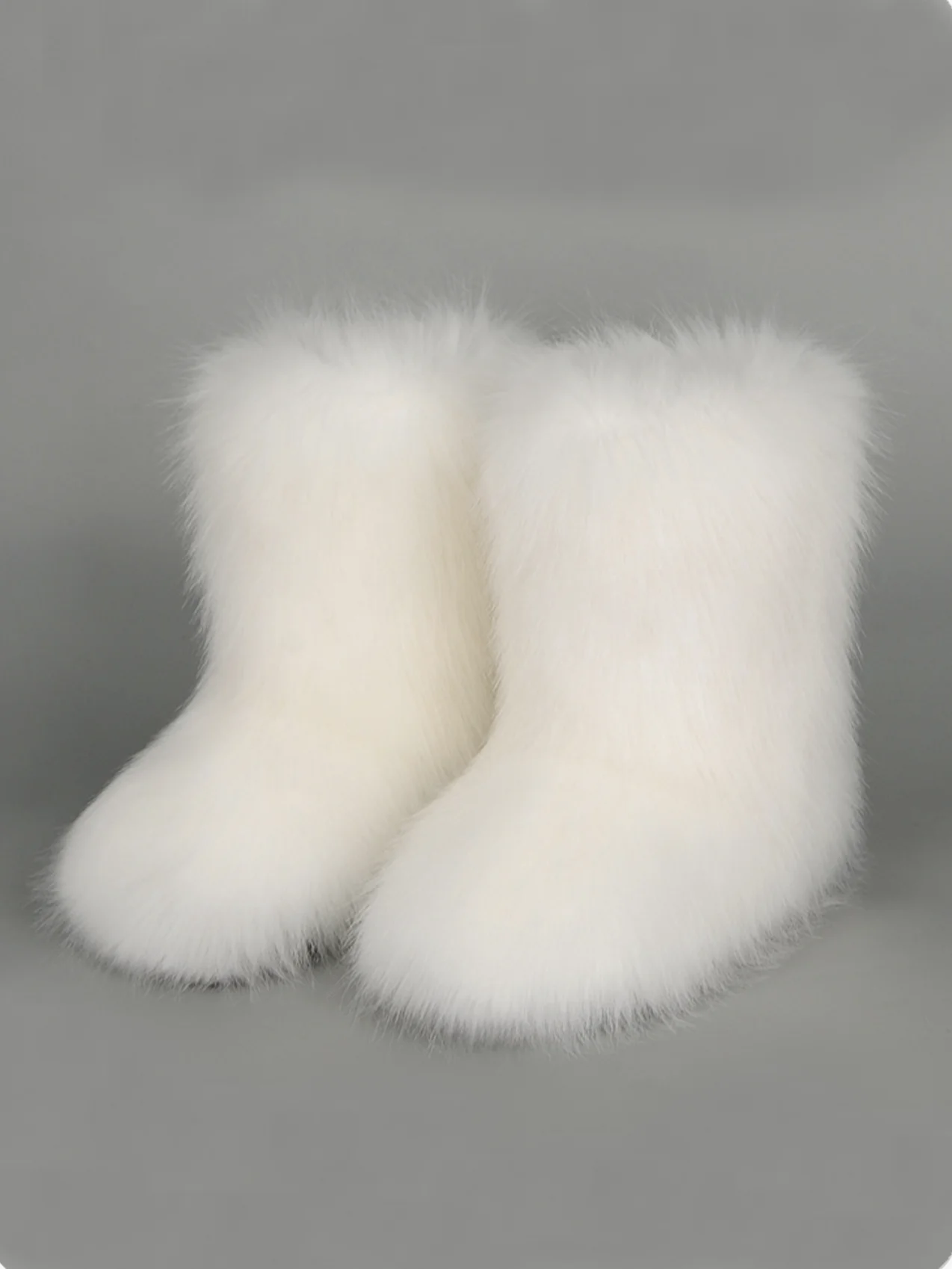 Winter Faux Fur Edgy Cotton-Padded Boots