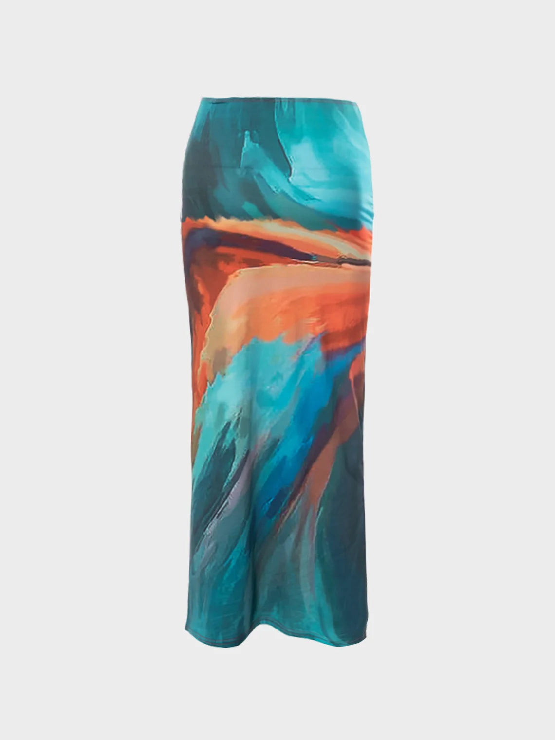 Ombre Maxi Skirt