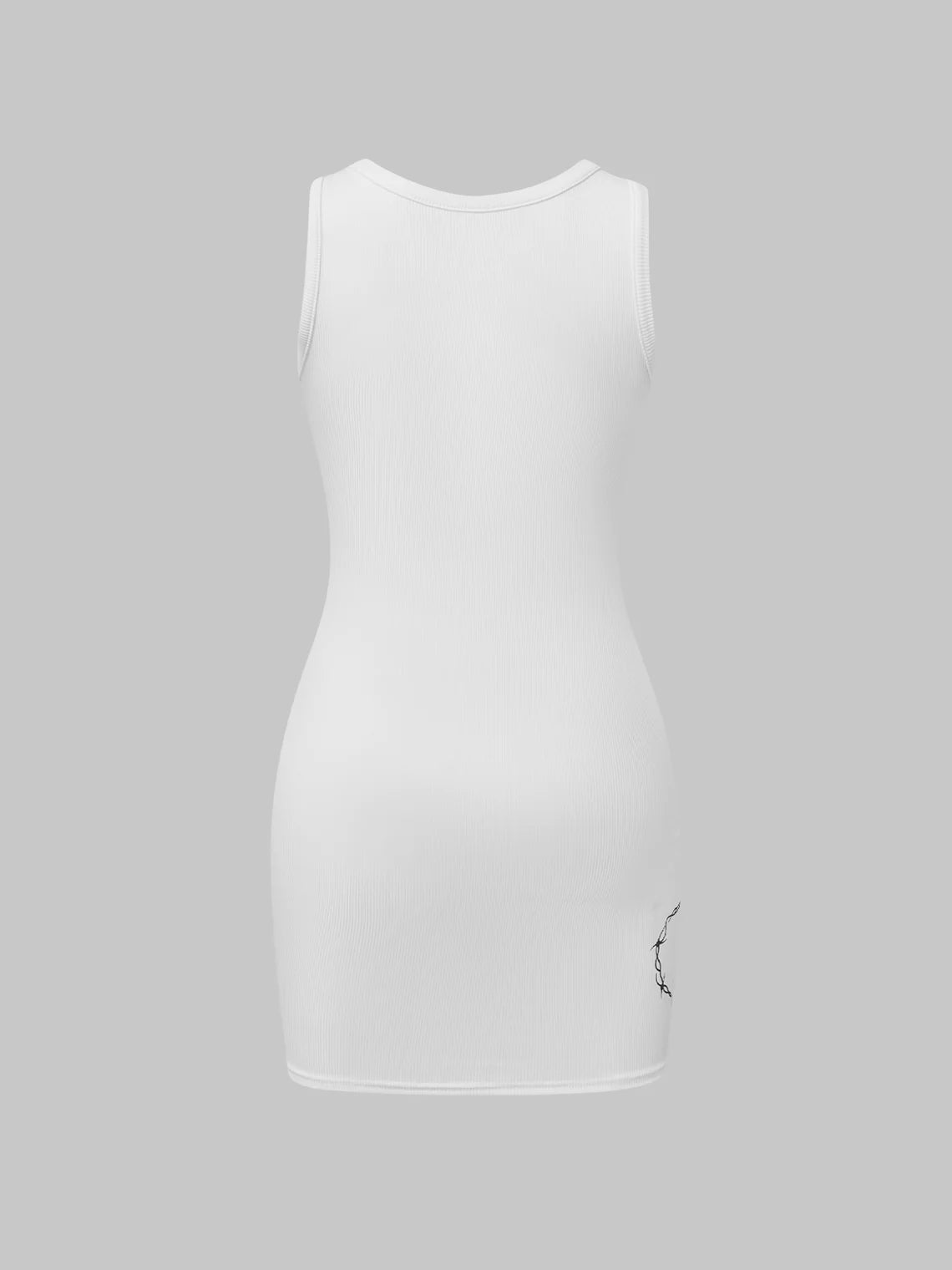 Street White Dress Mini Dress