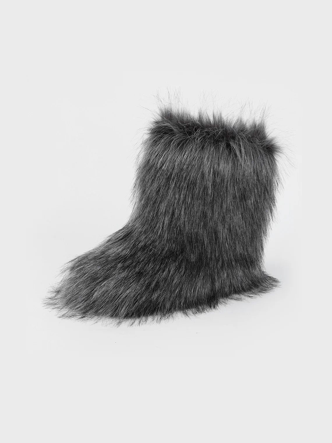 Winter Faux Fur Edgy Cotton-Padded Boots